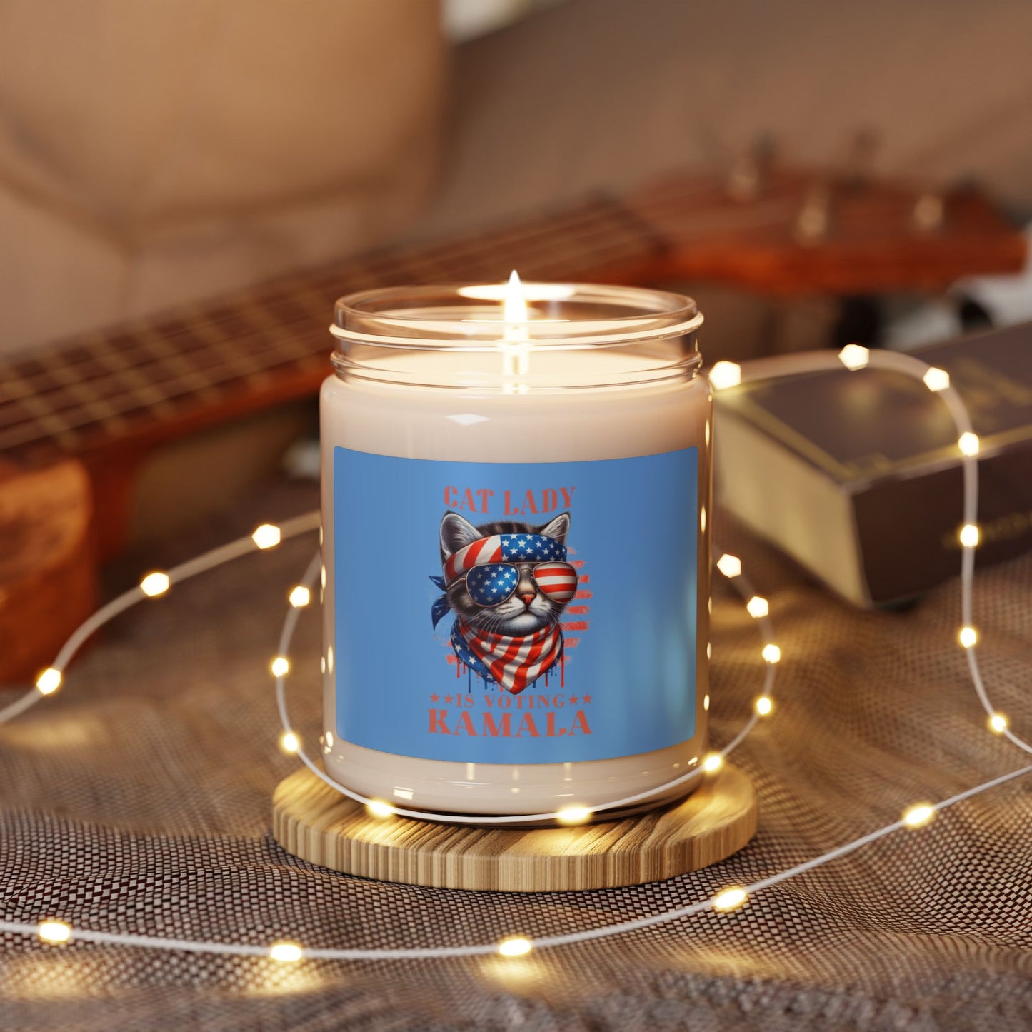 Purrs for Progress - light blue