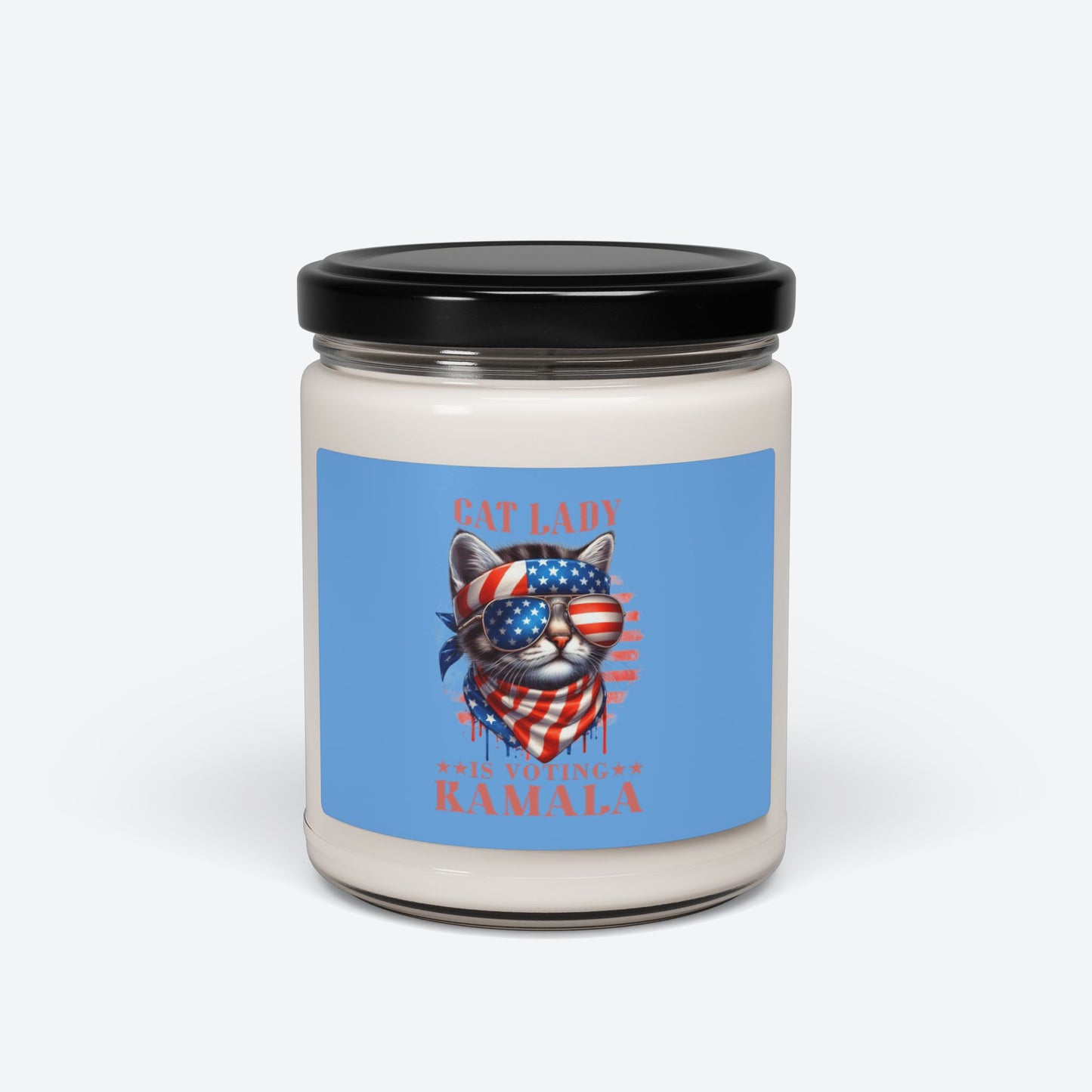 Purrs for Progress - light blue