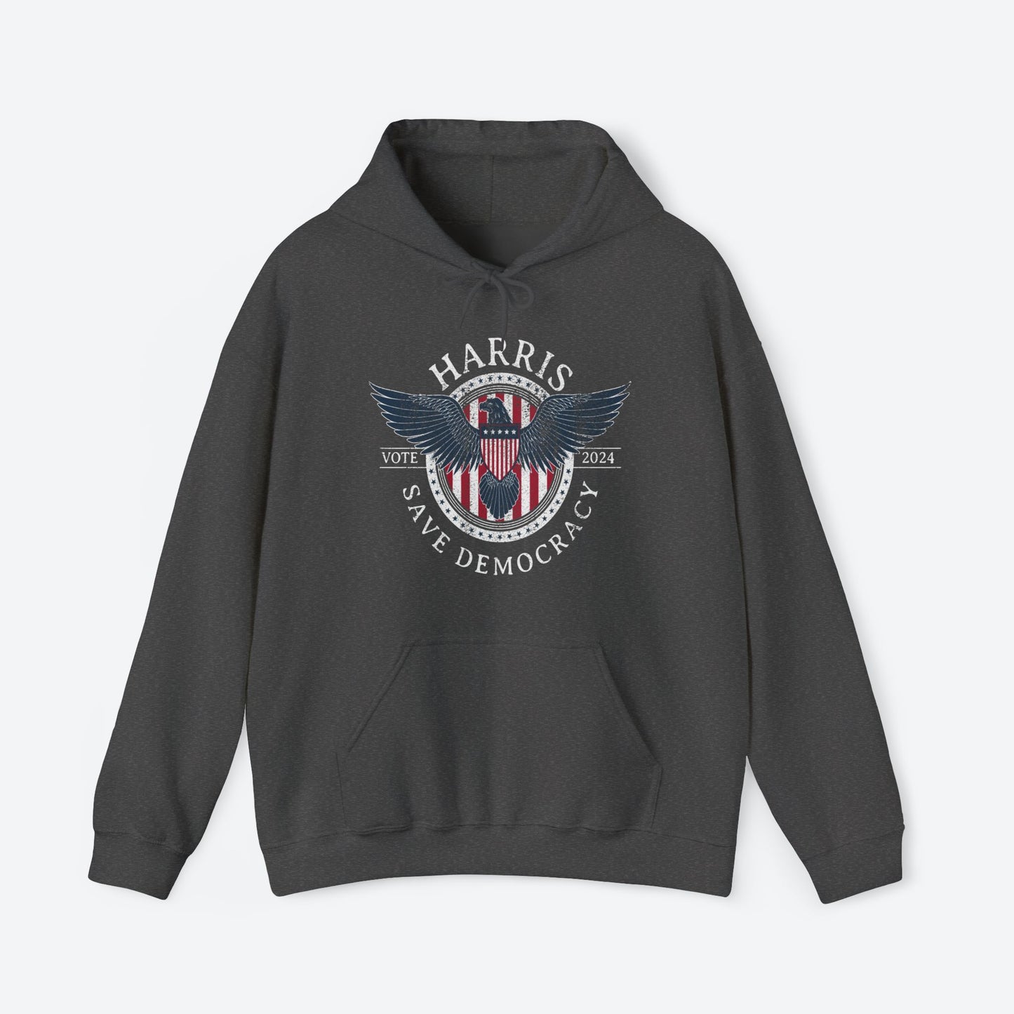 Save Democracy Dark Distressed
