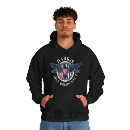 Save Democracy Dark Distressed