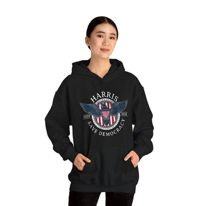 Save Democracy Dark Distressed