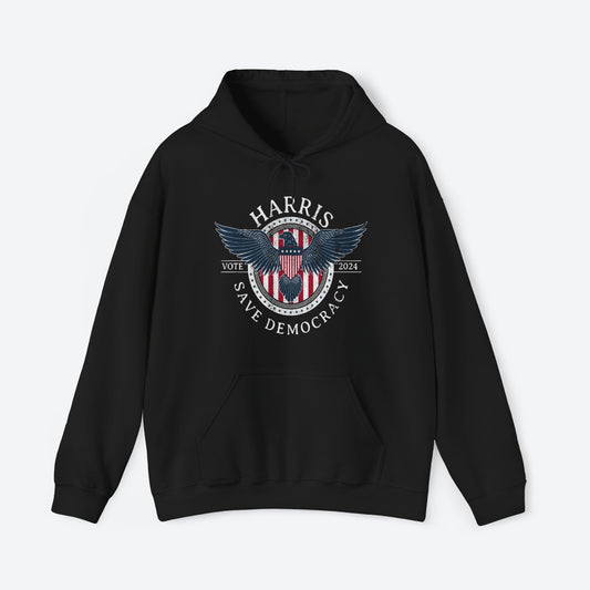 Save Democracy Dark Distressed