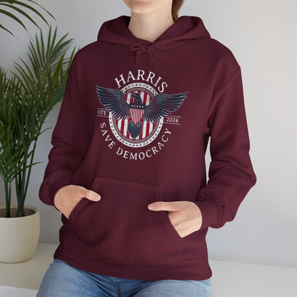 Save Democracy Dark Distressed