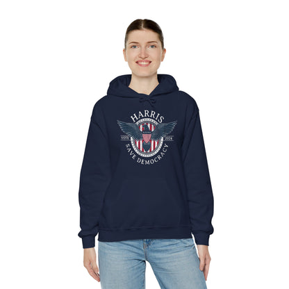 Save Democracy Dark Distressed