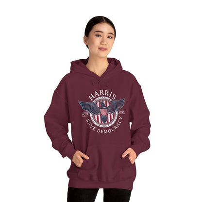 Save Democracy Dark Distressed