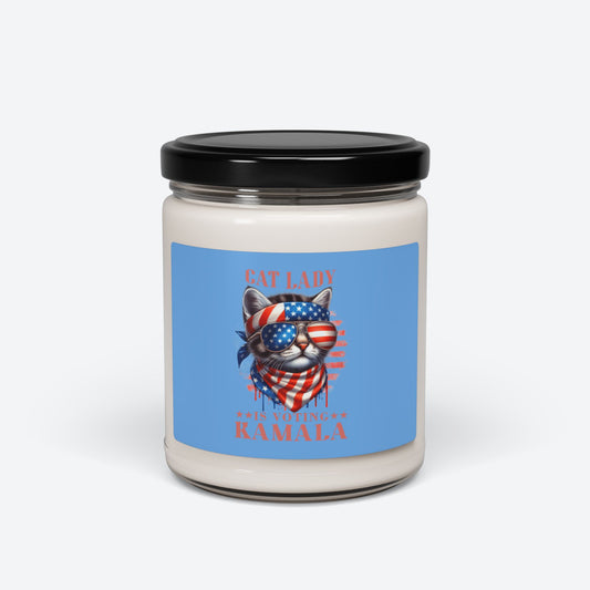 Purrs for Progress - light blue