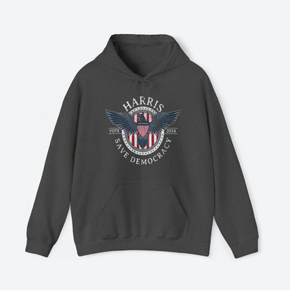 Save Democracy Dark Distressed